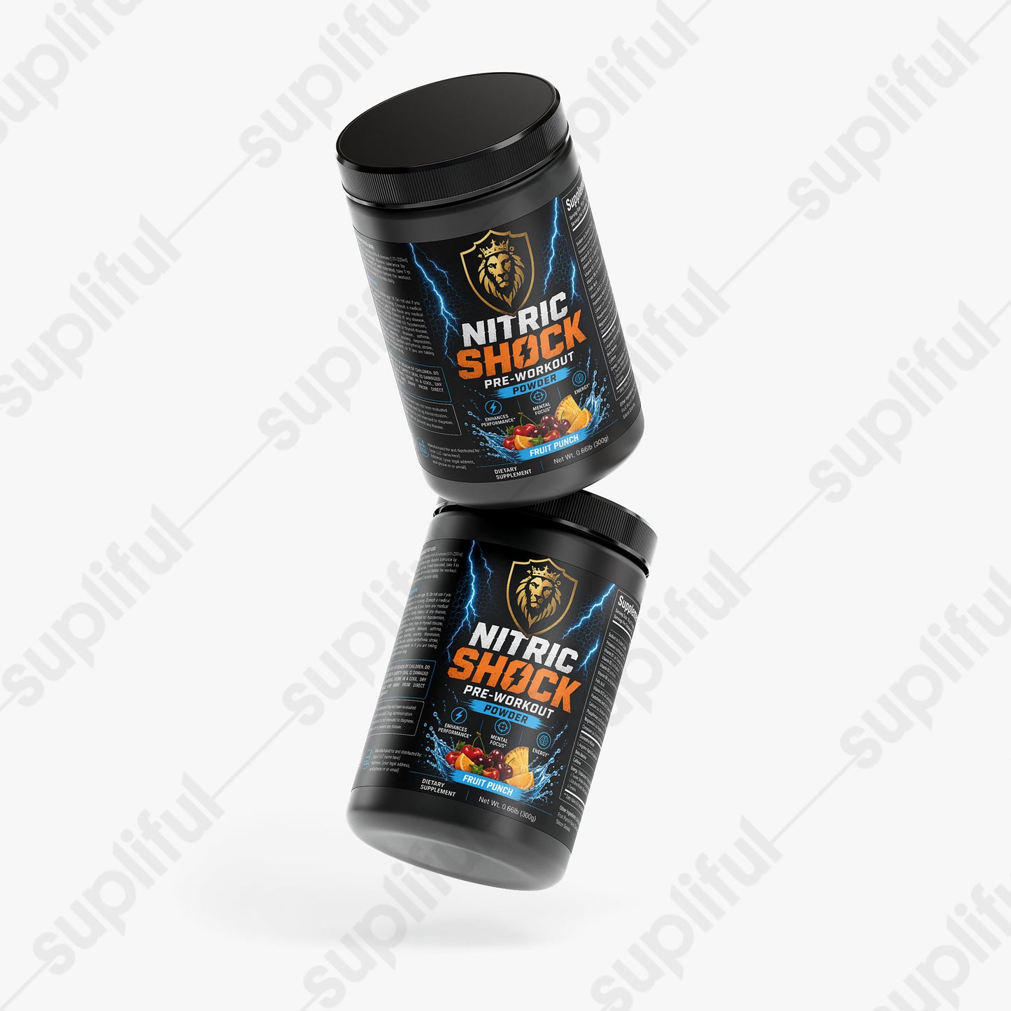 Nitric Shock Pre-Workout Powder (Fruit Punch)